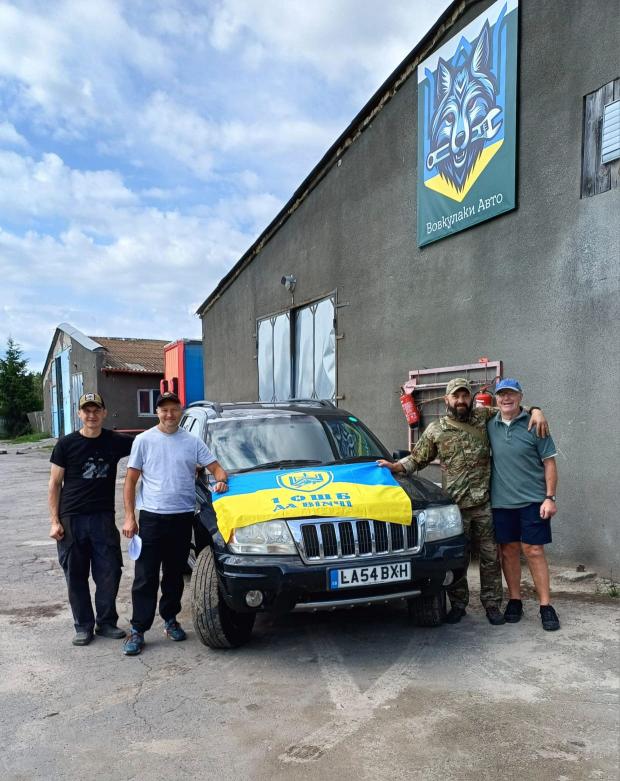 Aid being delivered to Ukraine
