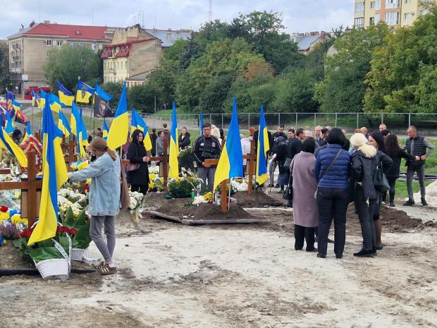 Memorial gathering in Lviv